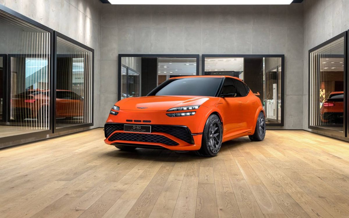 جينيسيس GV60 Magma.. نسخة كهربائية خارقة بقوة 650 حصاناً