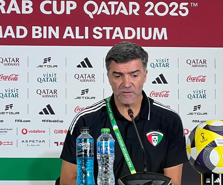 مدرب منتخب الكويت: اللاعبون يملكون الشجاعة لمواجهة أقوى المنتخبات